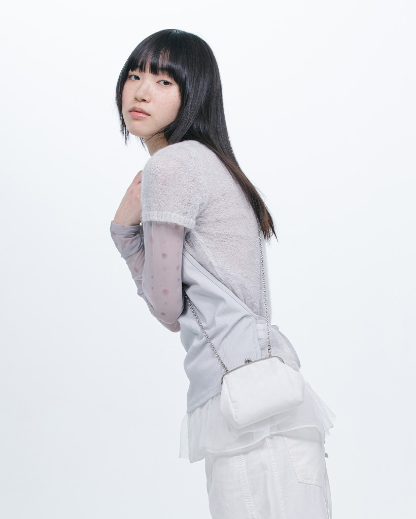 CIRCLE LOGO FLEECE MINI CROSS BAG | ファッション通販サイト NUGU