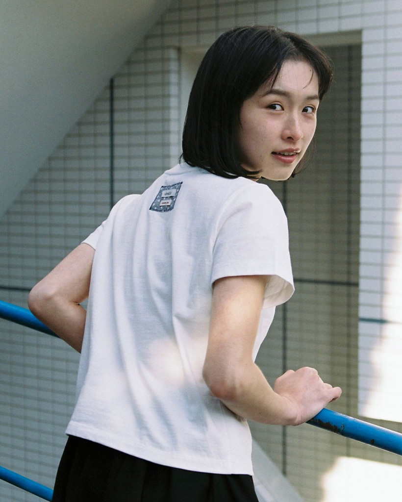 DOT LABEL T-SHIRT, IVORY