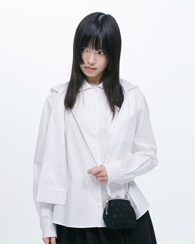 [Influencer pick] DOT CHAIN CROSS BAG, BLACK