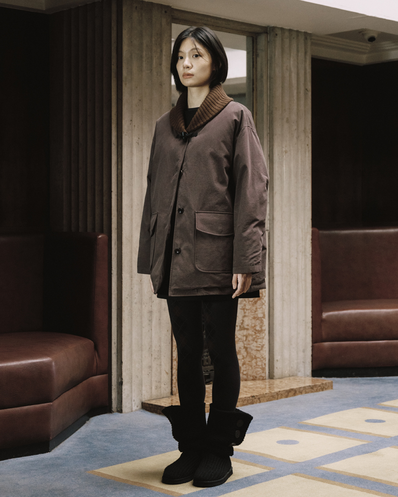 ジャケット・アウター OHESHIO KNIT SHAWL COLLAR JACKET BROWN KNIT SHAWL COLLAR JACKET, BROWN | ファッション通販サイト NUGU