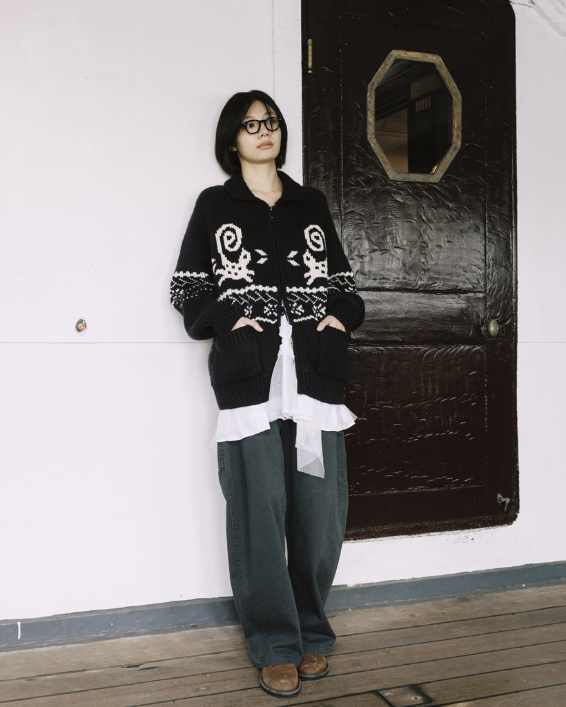 刺繍ジップアップジャケット　GACKTさん着用 刺繍ジップアップジャケット GACKTさん着用