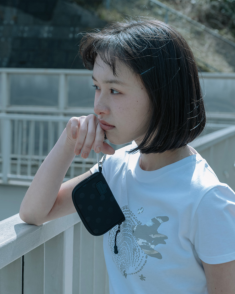 【Oheshio】 DOT ZIPPER CARD WALLET Oheshio】 DOT ZIPPER CARD WALLET