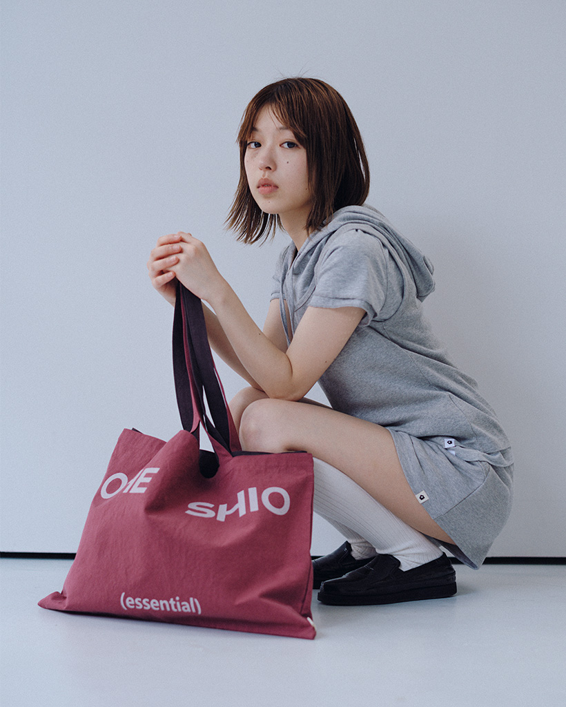 ESSENTIAL VINTAGE LOGO ECO BAG, WINE