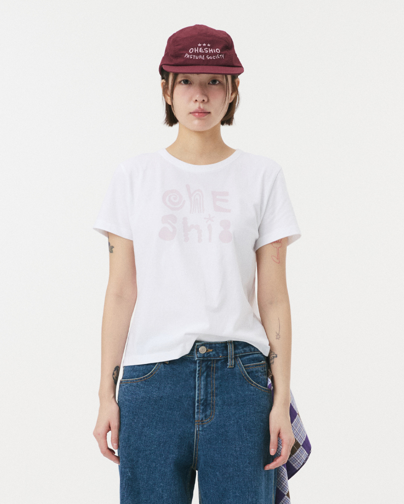 ART LOGO T-SHIRT, WHITE