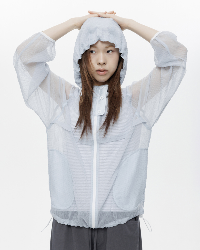 SHEER SOFT WINDBREAKER, SKY BLUE