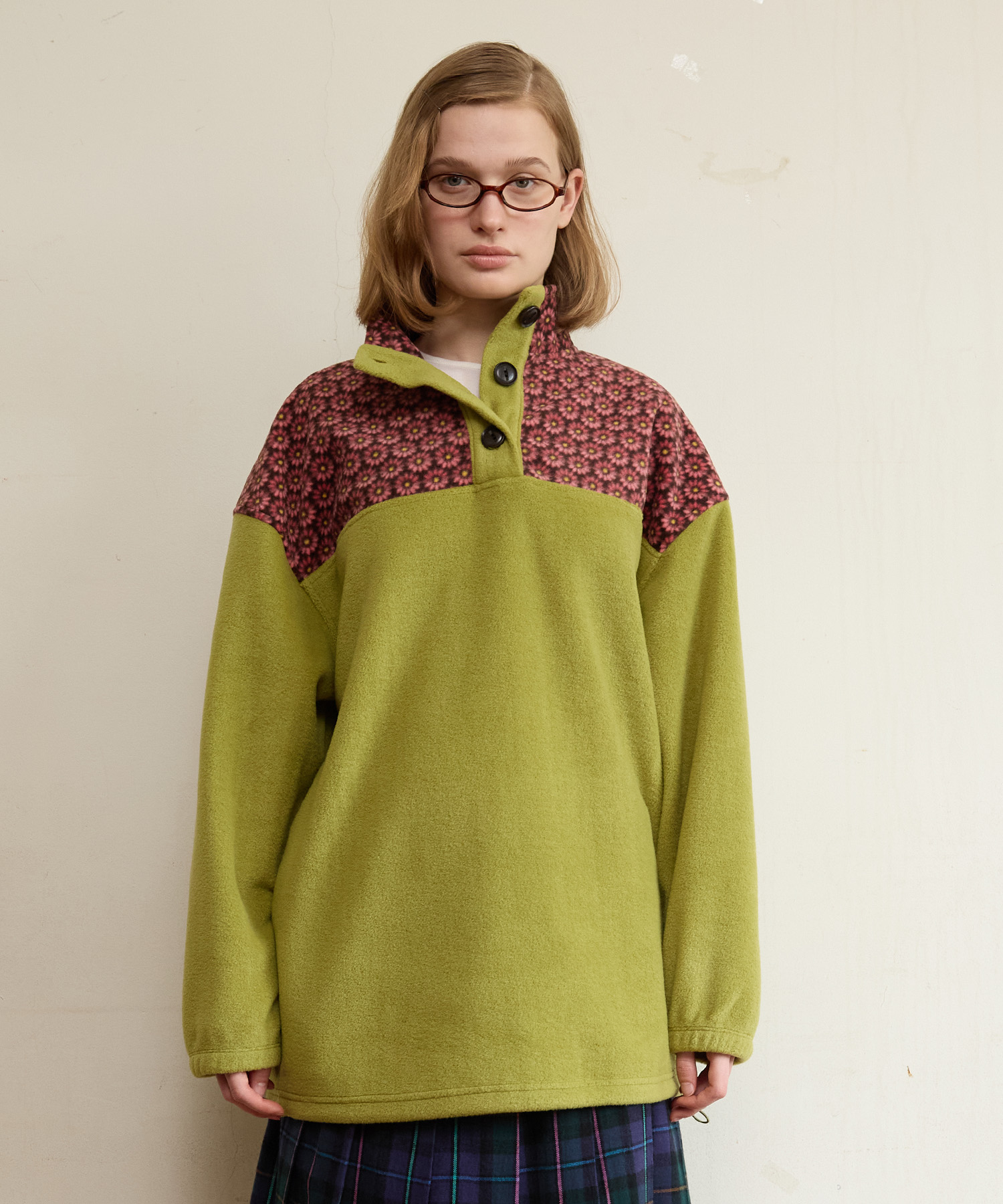 Flower Child Fleece, Green