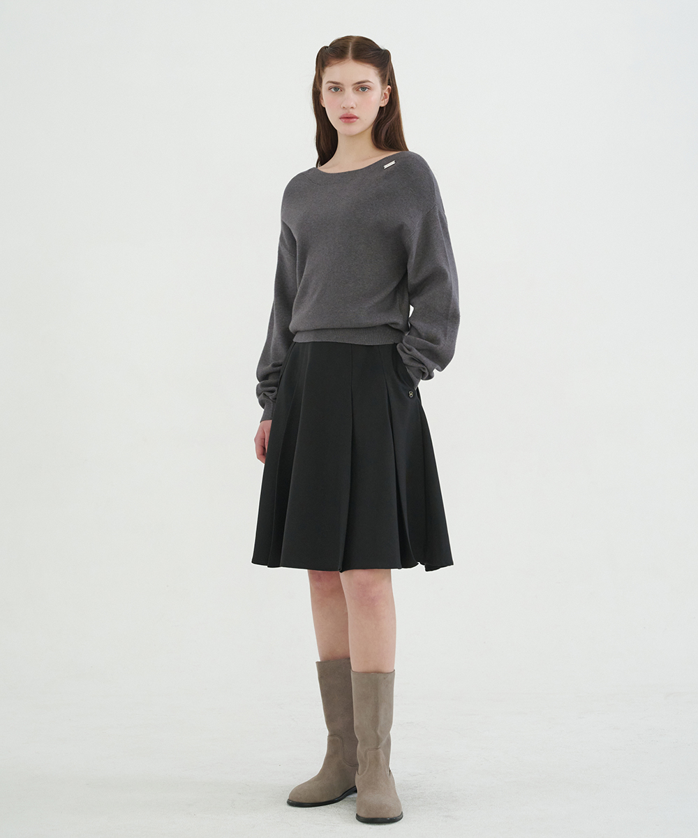 Ramiel Flare Midi Skirt