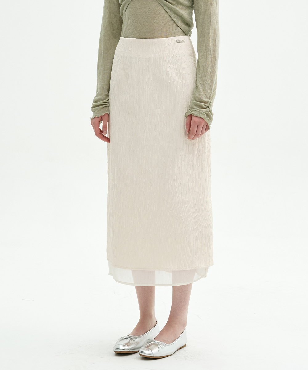 Tia Linkle Chiffon Layered Skirt