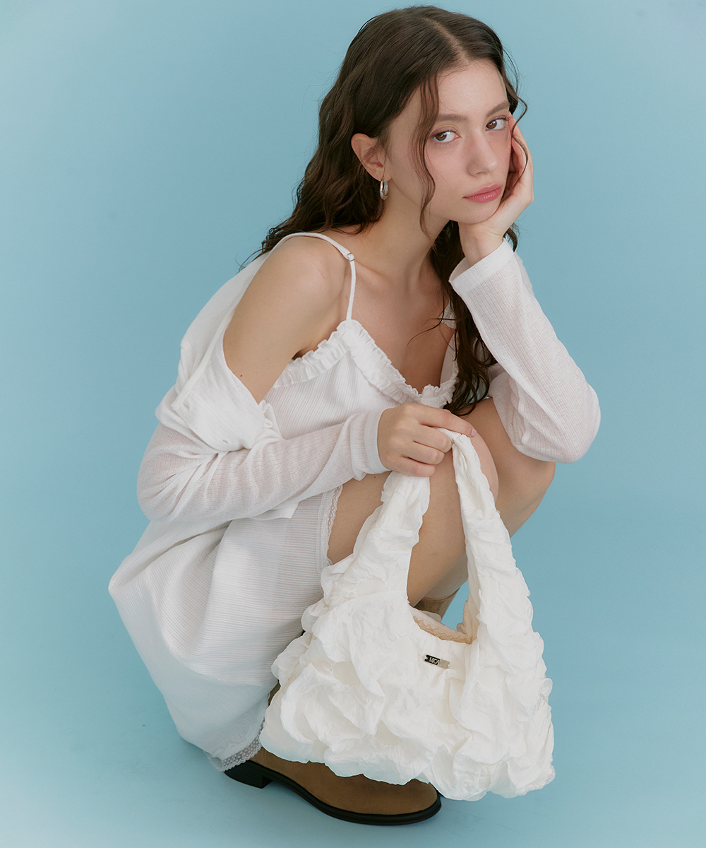Sylvia crinkle soft hobo Bag