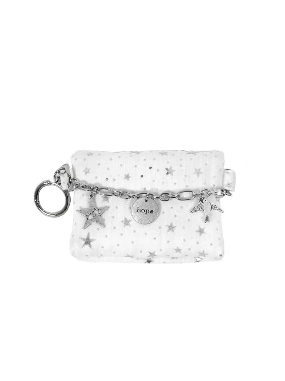 Star Chain wallet_white