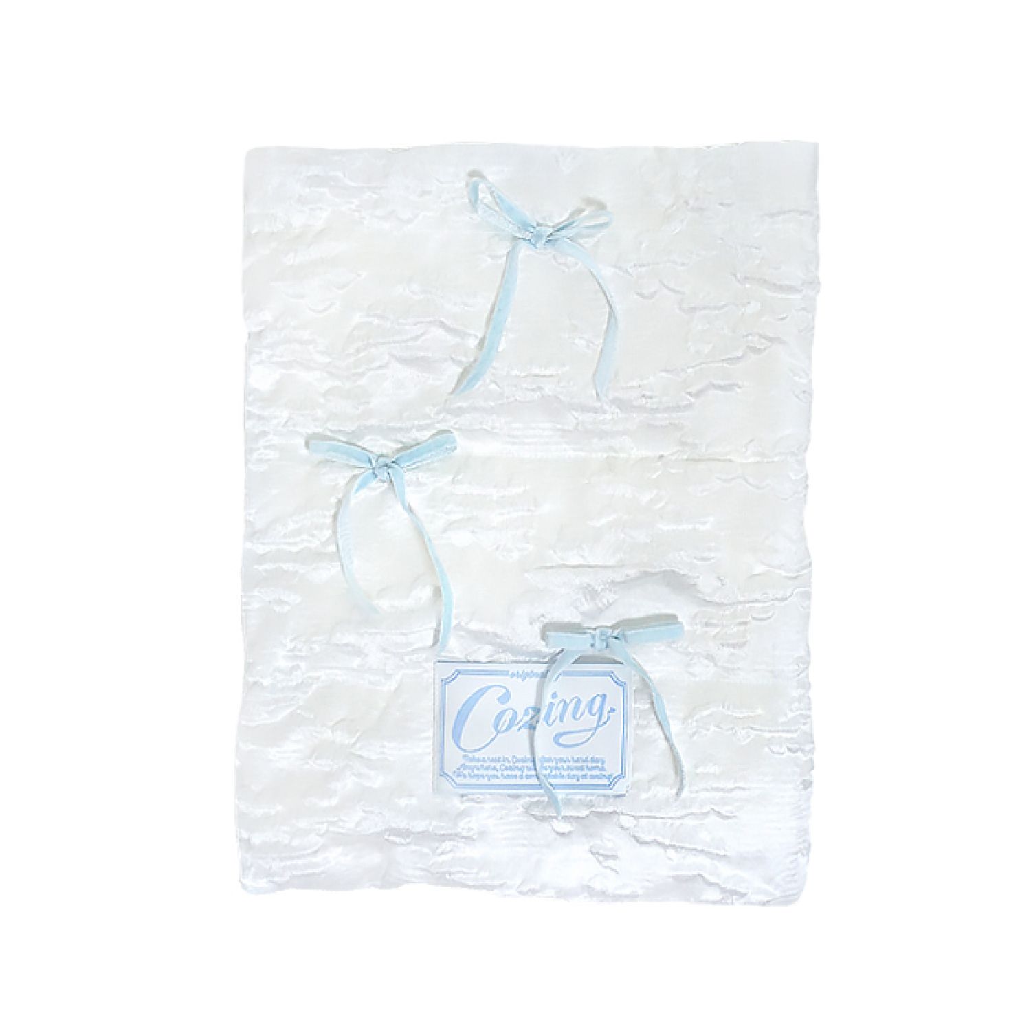 Pillow Notebook Pouch_jacquard white