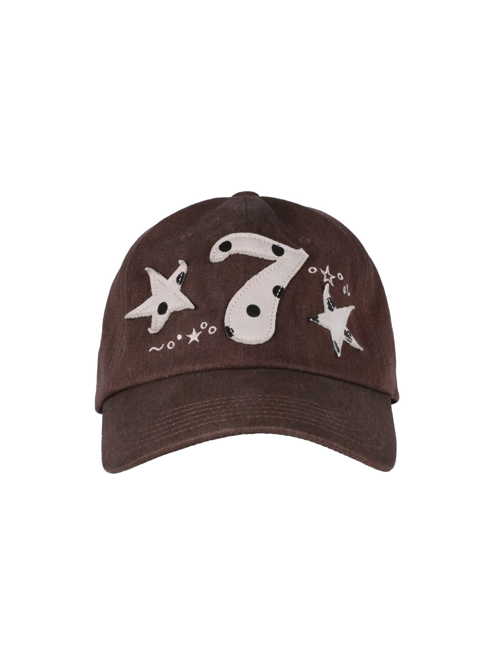 How Lucky ballcap_brown