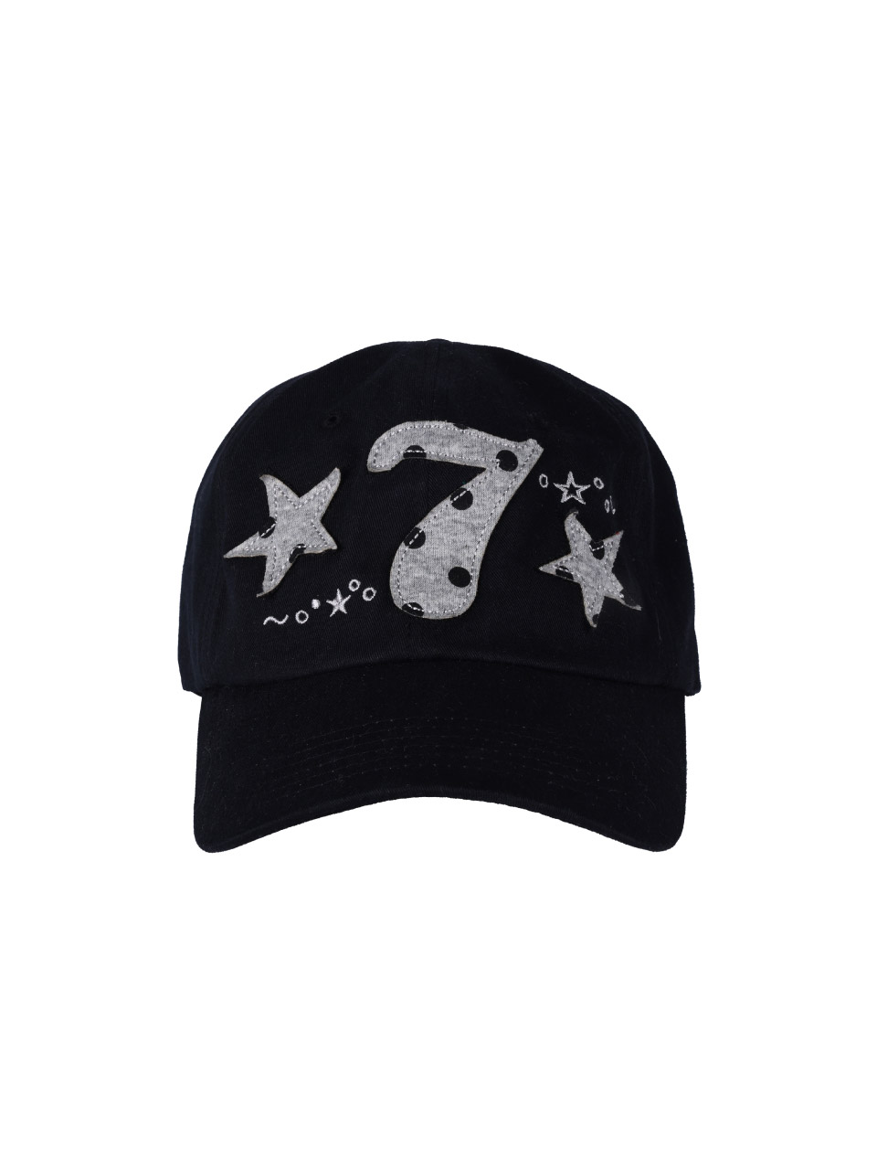 How Lucky ballcap_black