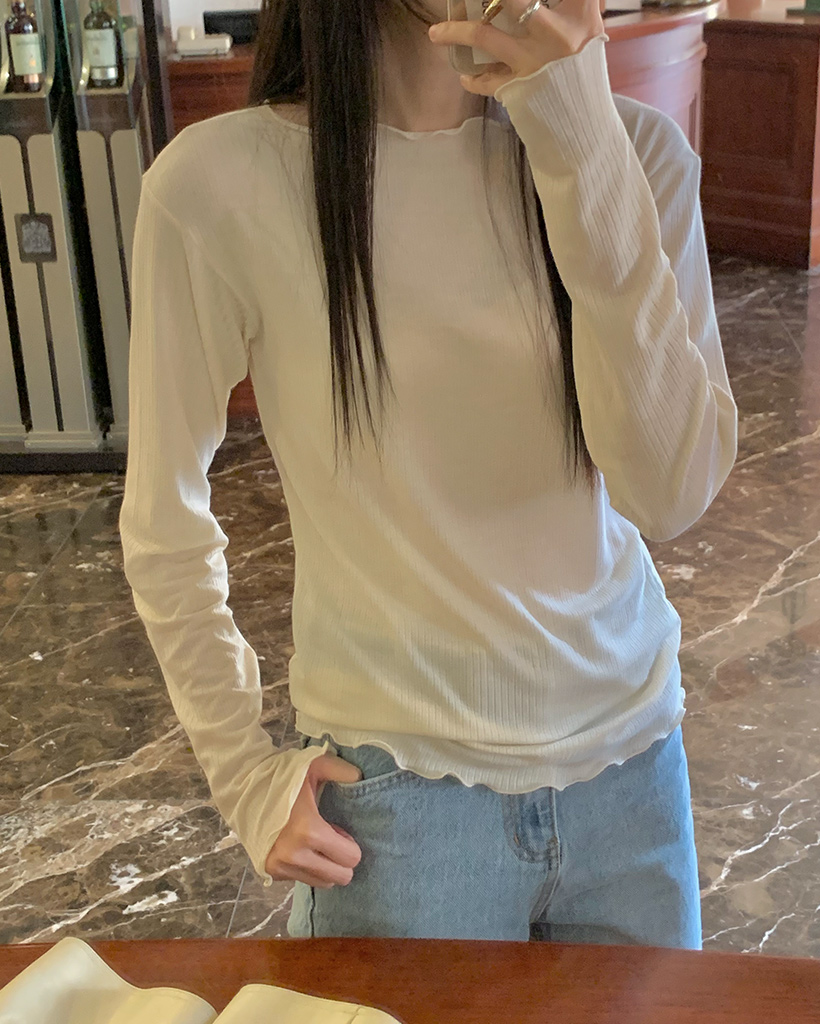 タンクトップ付きロングスリーブTシャツセット | ファッション