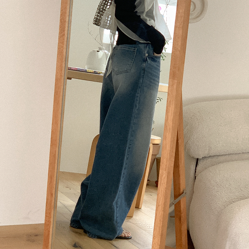 ワイドデニムパンツ | ファッション通販サイト NUGU