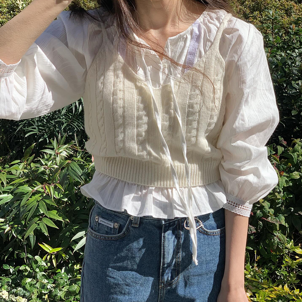 シャーリングブラウス | ファッション通販サイト NUGU