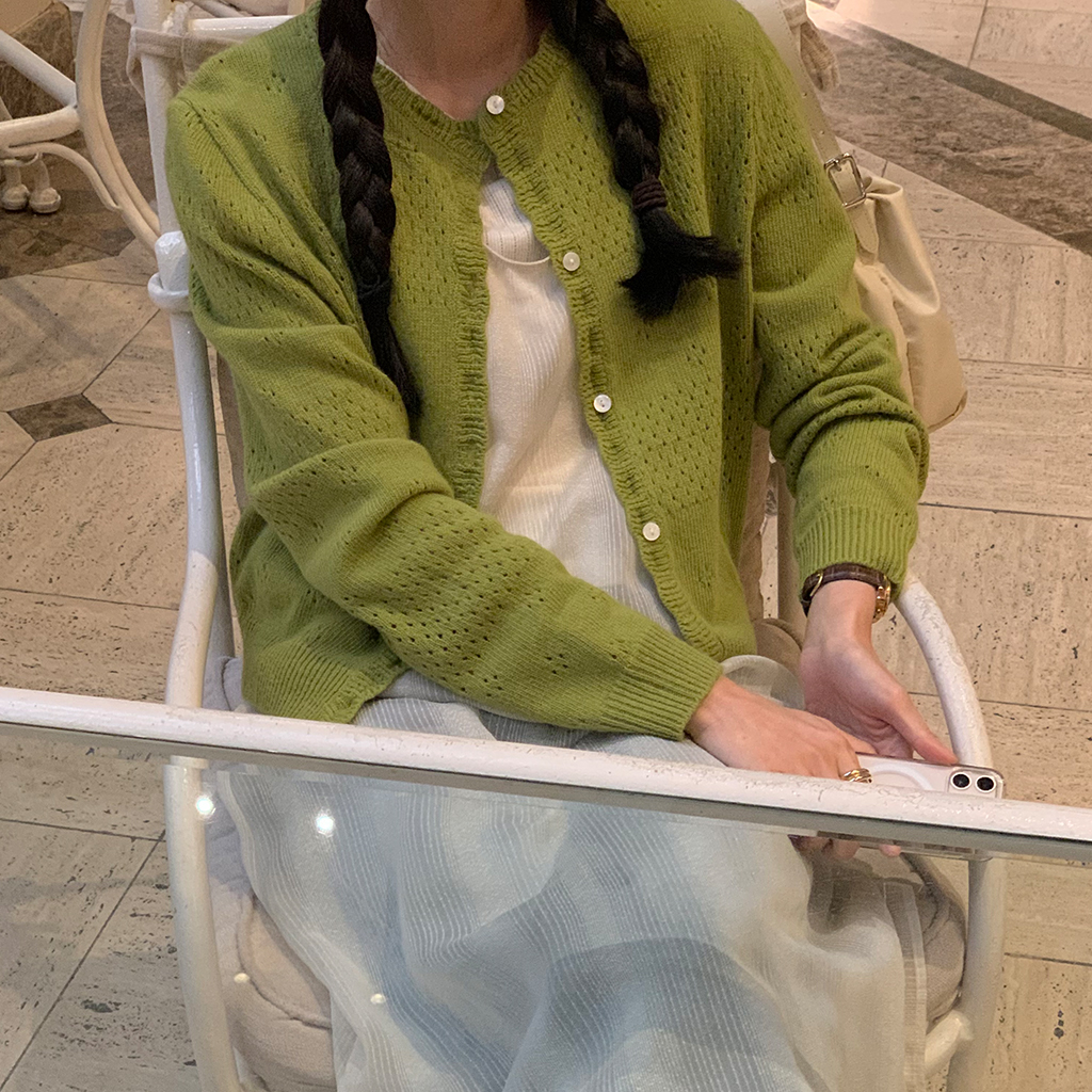 メランジニットカーディガン | ファッション通販サイト NUGU