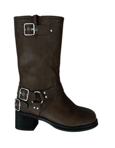 【 】ミドル丈バイカーブーツ★国内発関税込 CELINE バイカー ブーツ (CELINE/ミドルブーツ) 110386231【BUYMA】