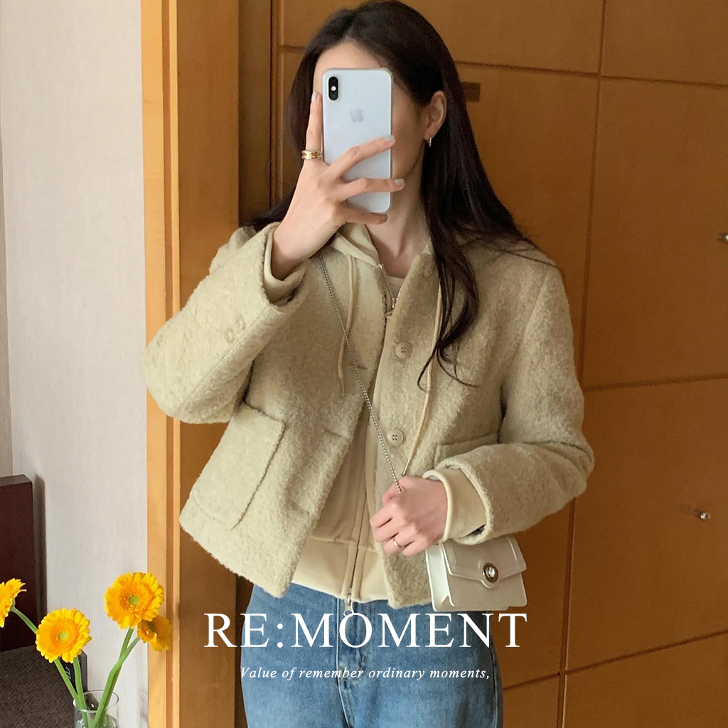 ウールヘリンボーンハンドメイドジャケット | ファッション通販サイト NUGU