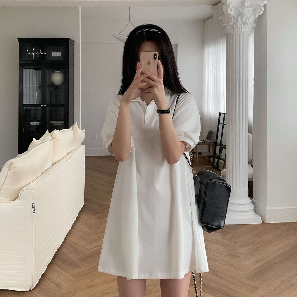 ANDMARY ベージュ ミニワンピース 半袖 ワンピース ミニワンピース タイトワンピース セットアップ 風