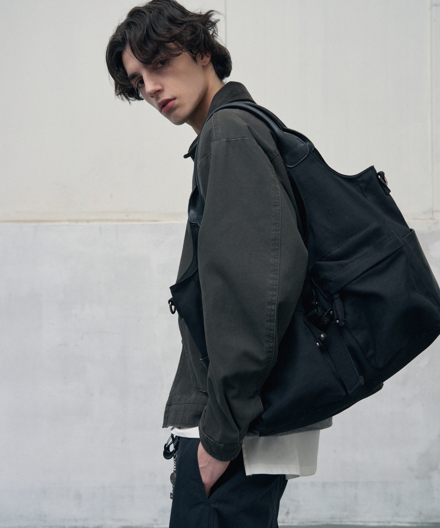 ショルダーバッグ・ポシェット MUCENT Elroy Denim Shoulder Bag Unisex P00000NN ELROY DENIM SHOULDER BAG (UNISEX) | ファッション通販サイト NUGU