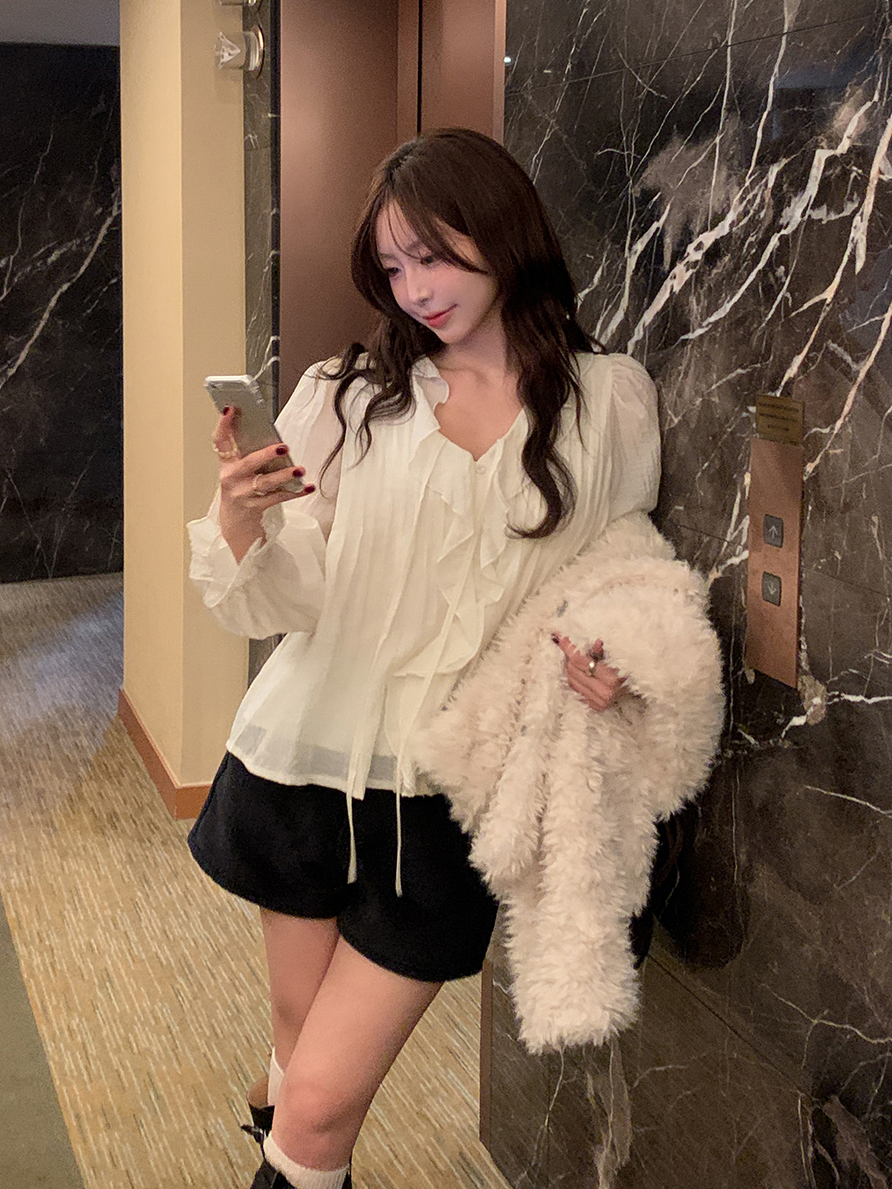 ウールフード付きロングコート(3color) | ファッション通販サイト NUGU