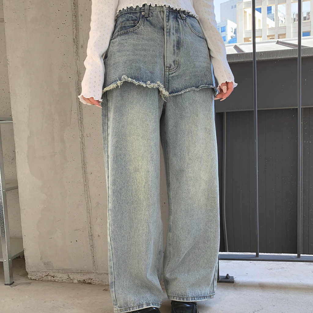 STUKAワイドわデニムパンツ ワイドデニム（パンツ）｜STRASBURGO OUTLET