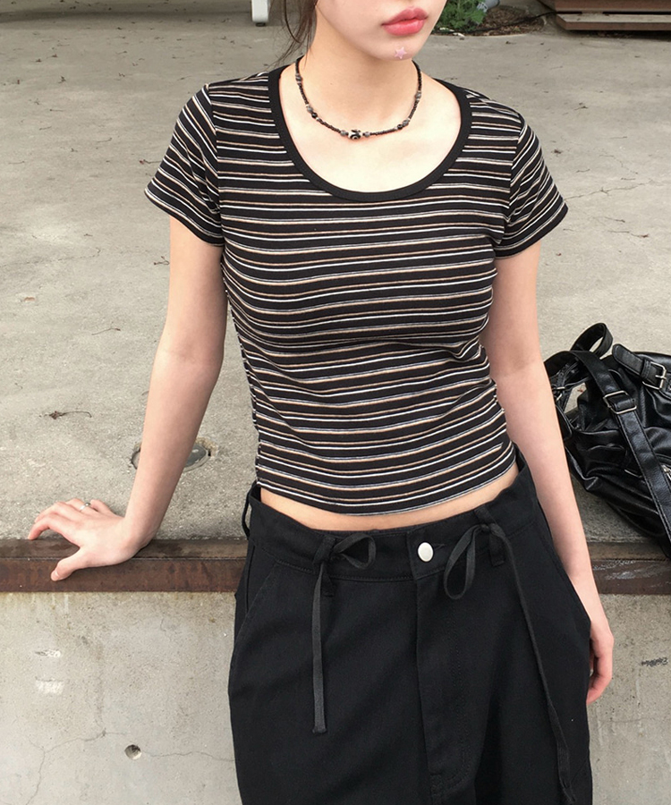 国内発送 IMPURE ボーダー Uネック半袖Tシャツ 国内発送 IMPURE ボーダー Uネック半袖Tシャツ 楽天市場】メンズ