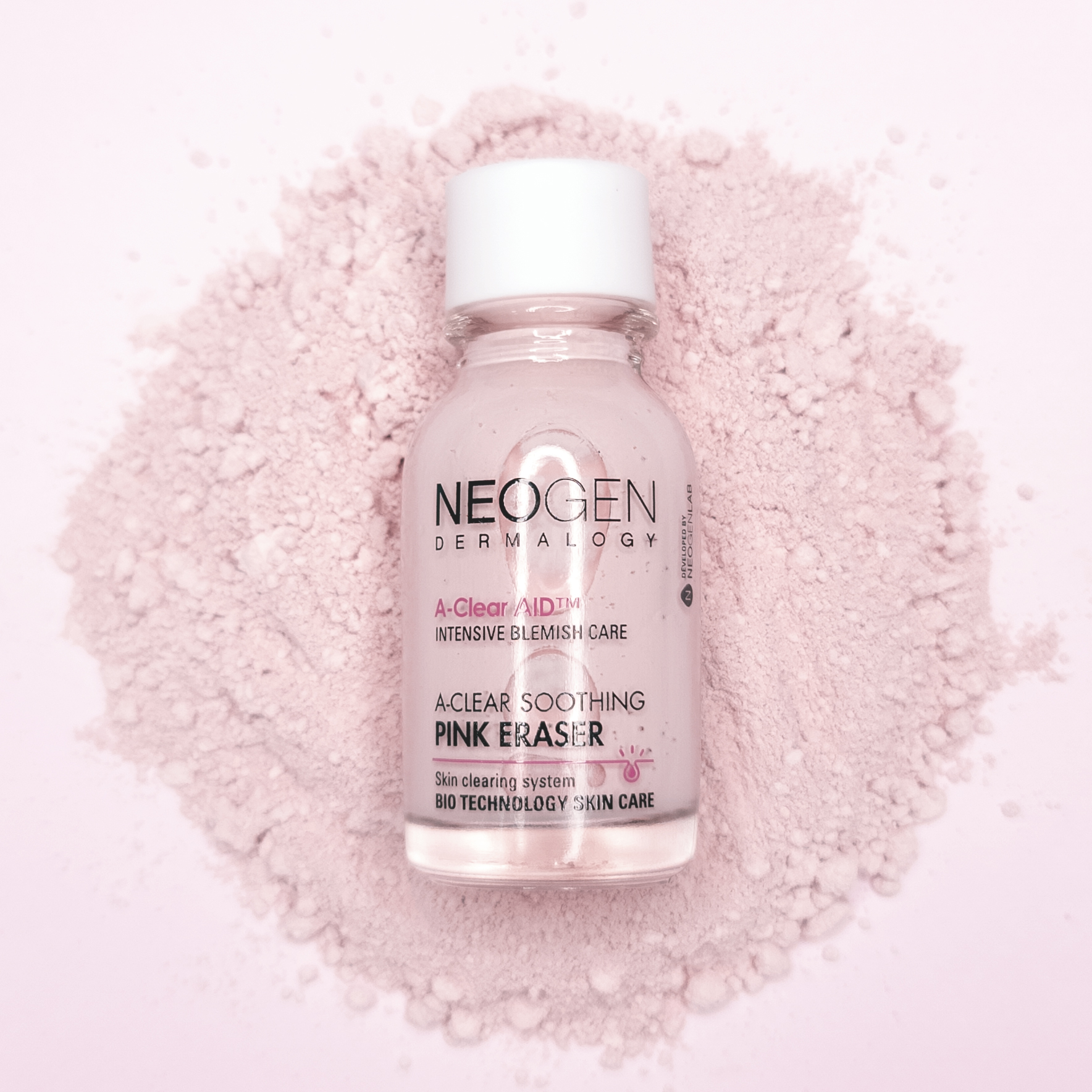 NEOGEN A-CLEARスージングピンクイレイザー