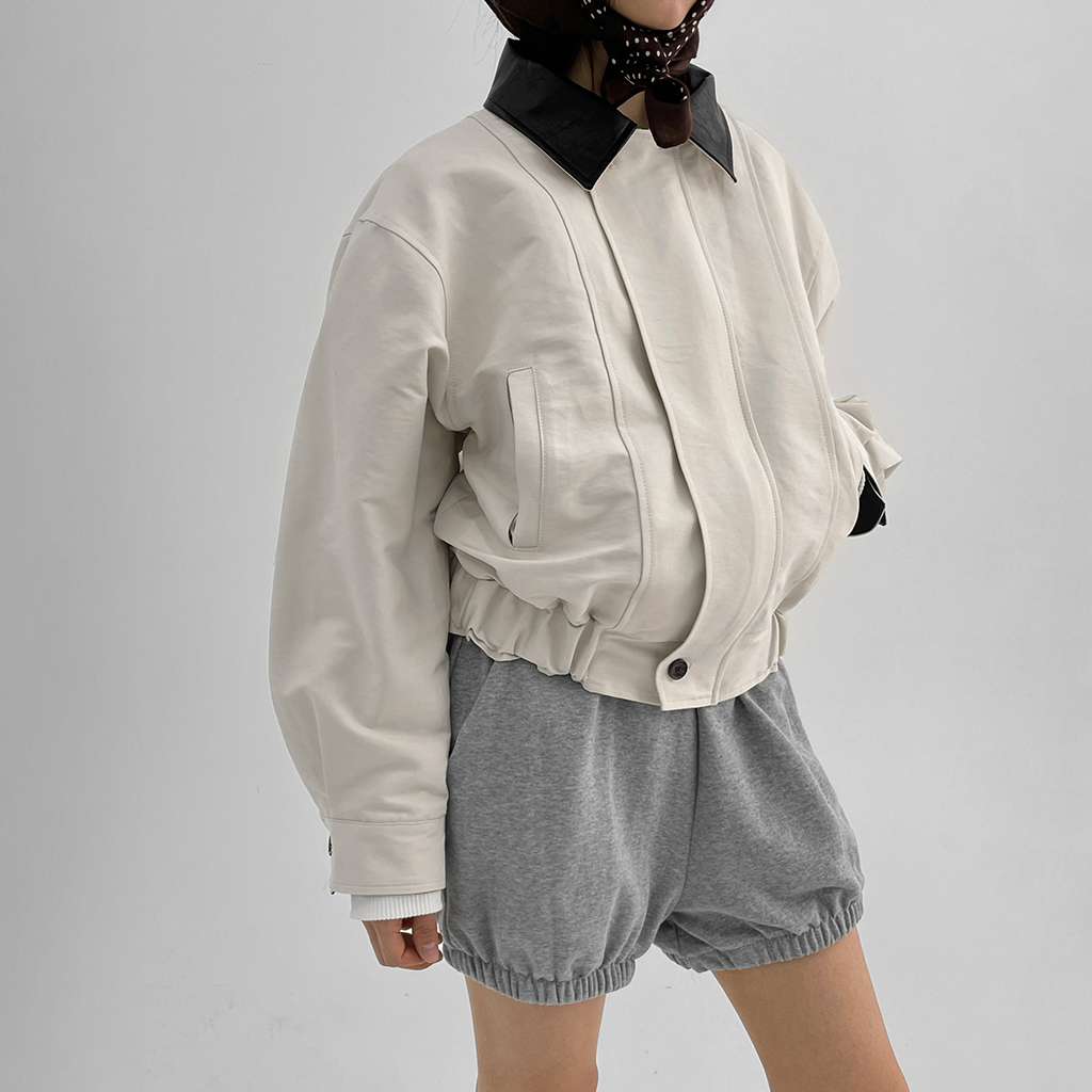 ピッチピー2WAYムートンジャンパー (3oz) | ファッション通販