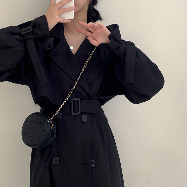 [希少美品]サノバチーズ　オーバーコート　　フレディ・カラスコ　チェック　ベルト 前回入荷後、即完売になってしまいましたサノバチーズ バーシティ