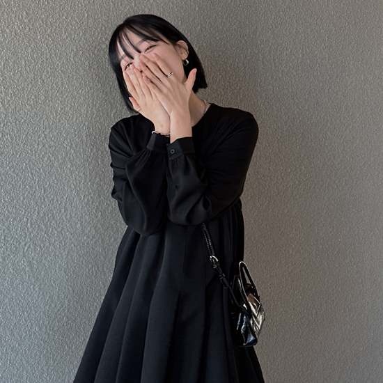 [ ] スクープネックイブニングワンピース ★人気★ タックスリーブ】Iラインワンピース – Sirin Online Store