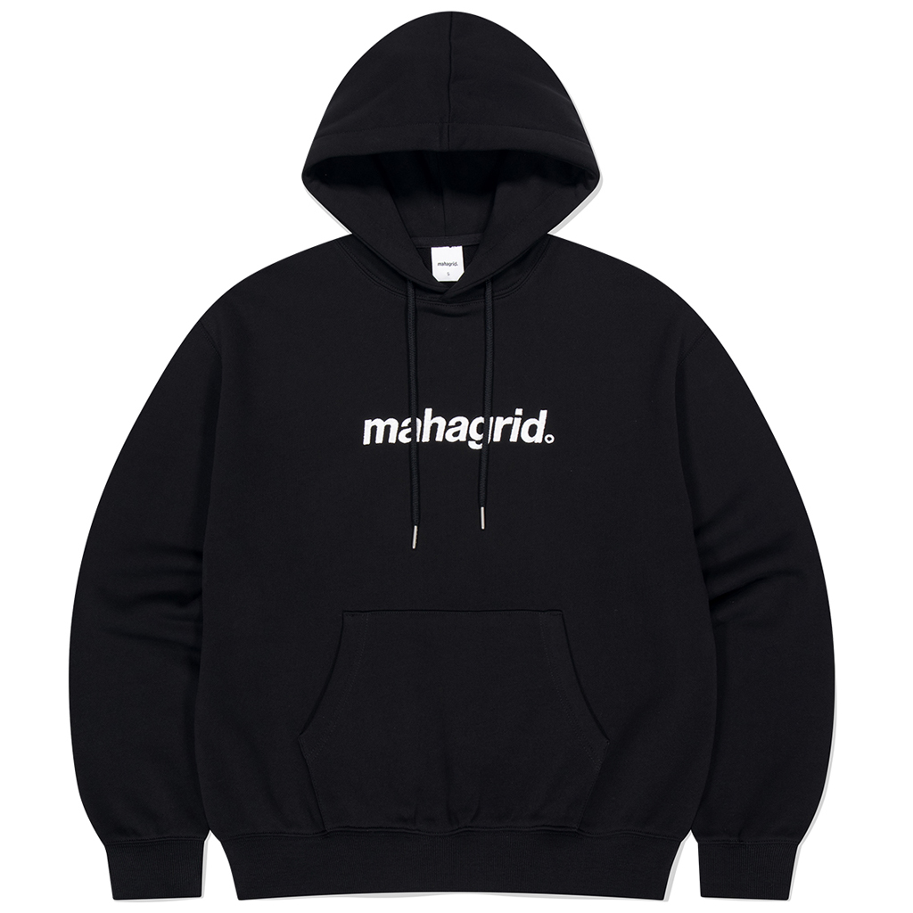 BASIC LOGO HOODIE [BLACK]