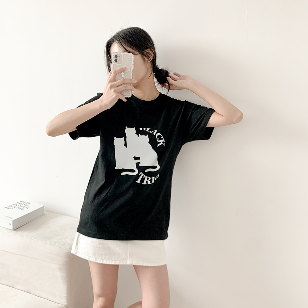 [original][ユニセックス] グラフィックプリントオーバーサイズ半袖Tシャツ