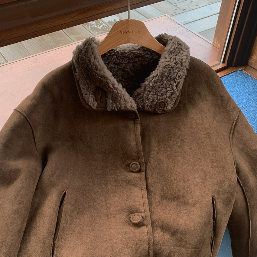 リバーシブルムートンジャケット | ファッション通販サイト NUGU