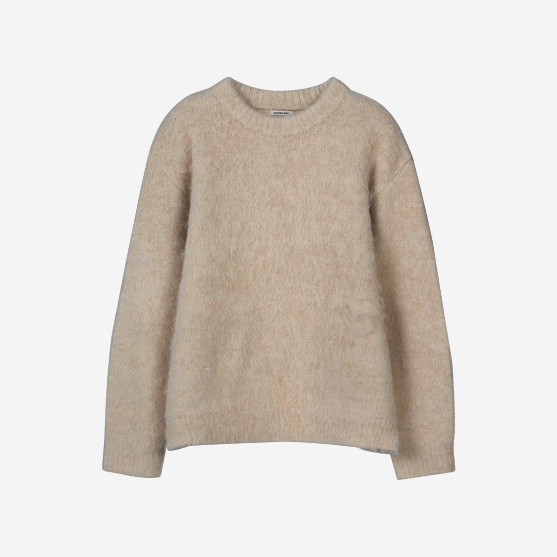 OVERSIZE HAIRY KNIT_CREAM