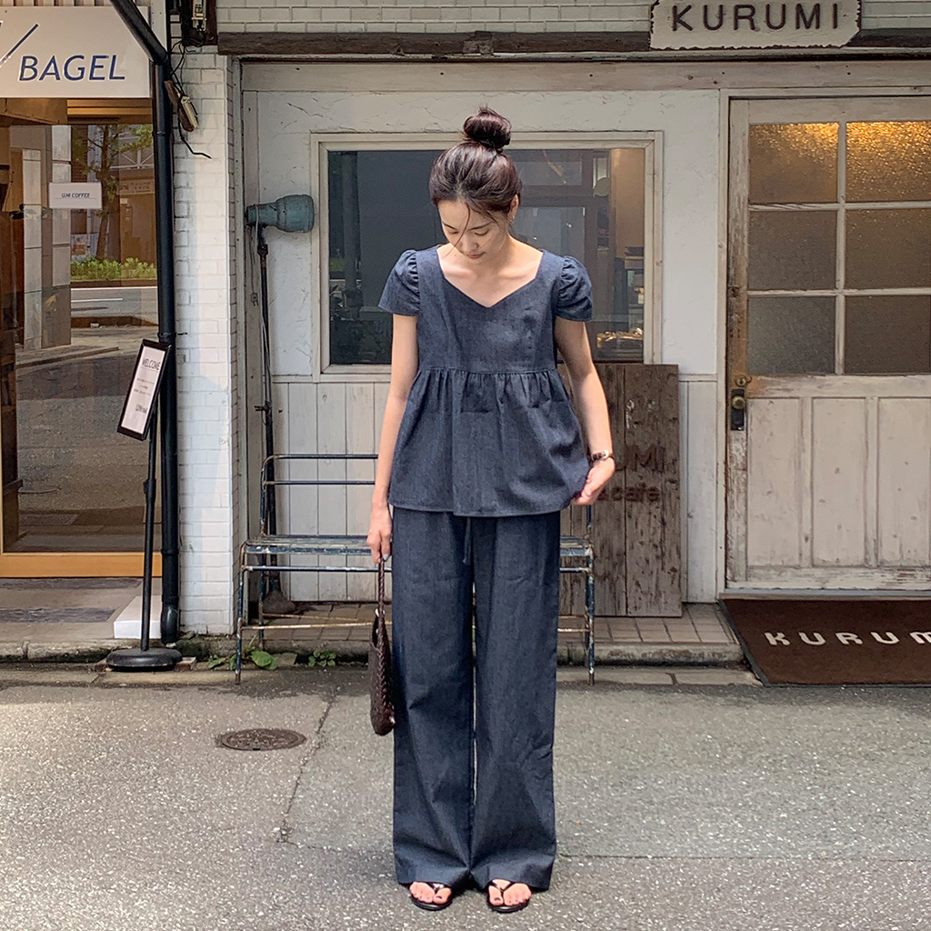 たろうさページ original] ローデニムパンツ | ファッション通販サイト NUGU