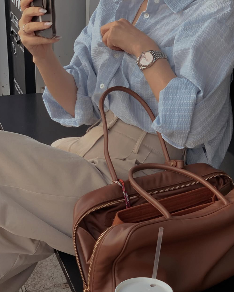 Semi Check shirt (Skyblue) | ファッション通販サイト NUGU