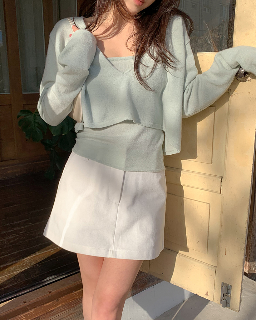 original]アルパカVネックニット | ファッション通販サイト NUGU