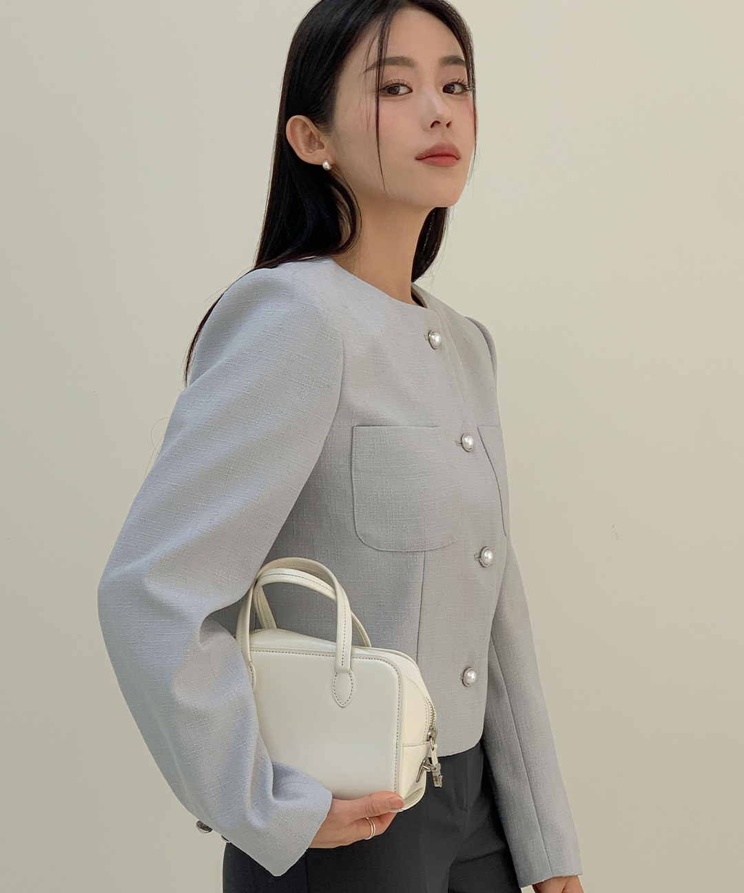 Helmut Lang シルク混リネンツイードジャケット未使用タグ付き Helmut Lang シルク混リネンツイードジャケット未使用タグ付き