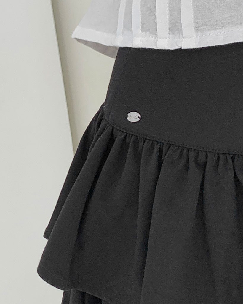 フレアティアードミニスカート | ファッション通販サイト NUGU