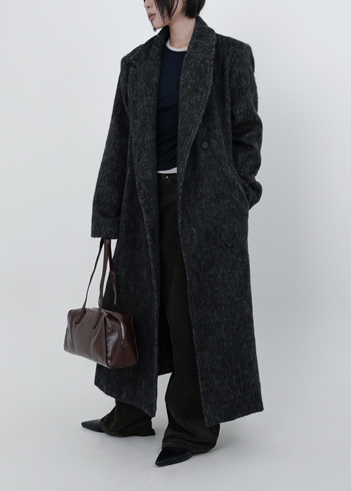 ベーシックウールロングコート