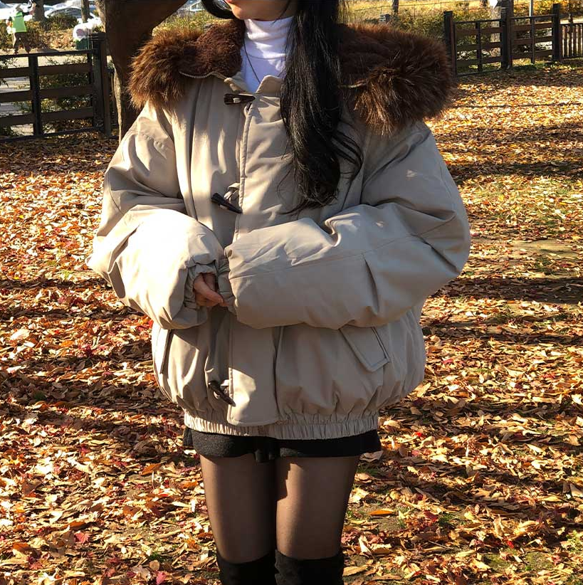 ダッフルボタンミリタリージャケット