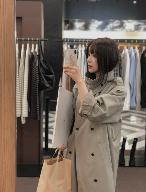 プレミアムダブルトレンチコート