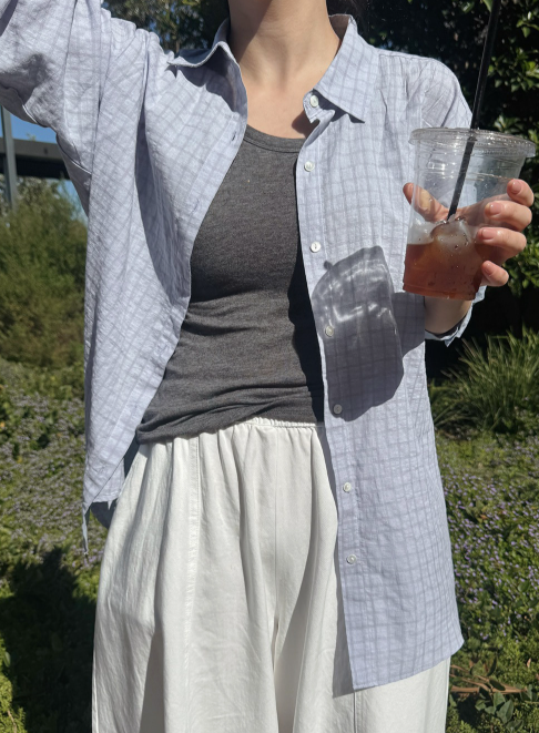 ベーシックチェックシャツ