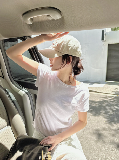 ベーシックコットンTシャツ