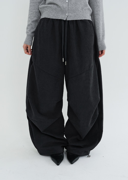 [unisex]コーデュロイパラシュートパンツ