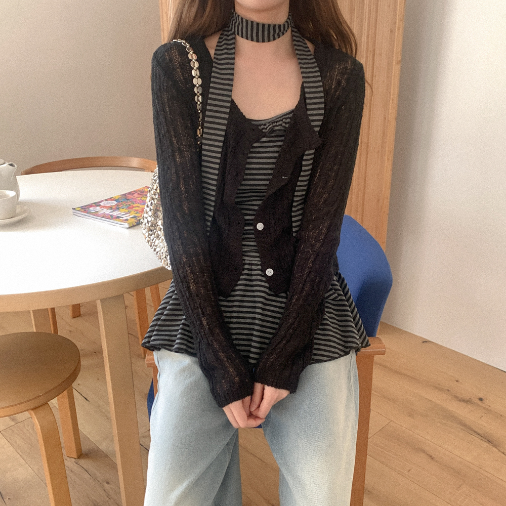 スラブニットカーディガン | ファッション通販サイト NUGU