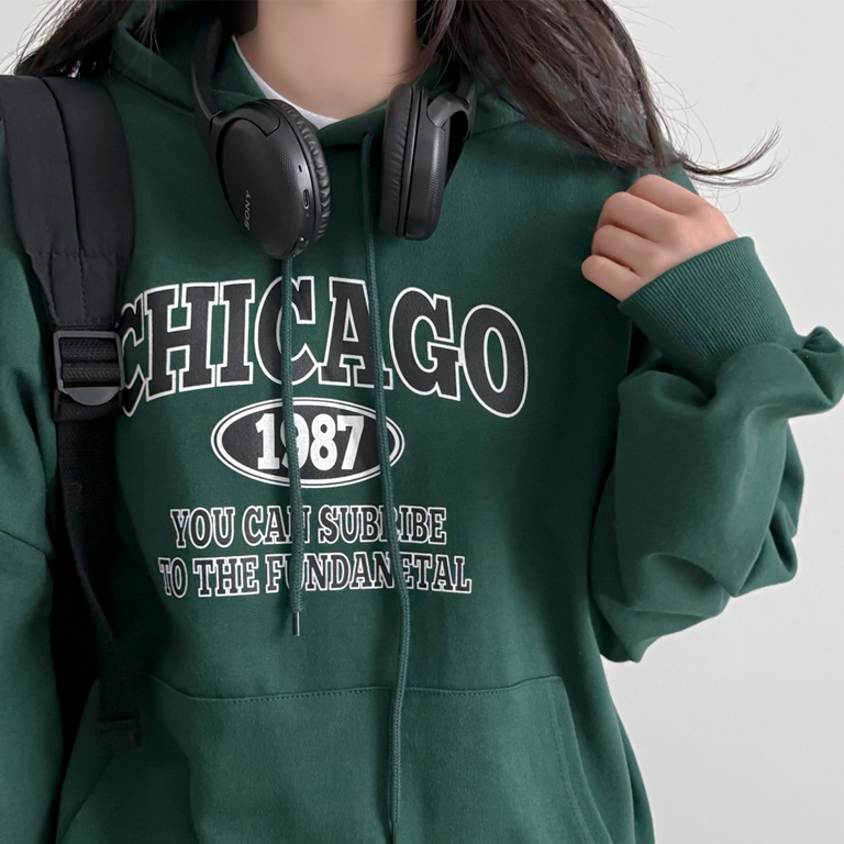 プリントフードパーカー | ファッション通販サイト NUGU