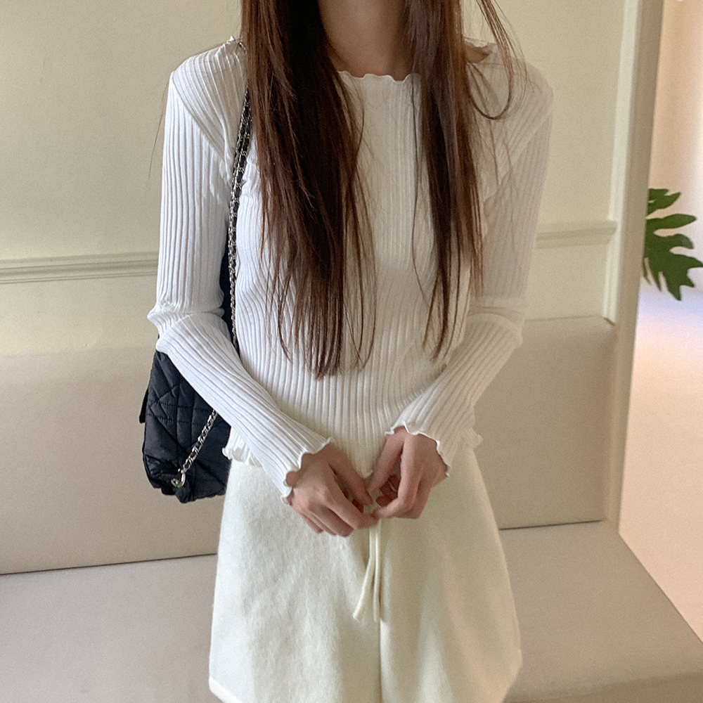 リブウェーブ長袖Ｔシャツ